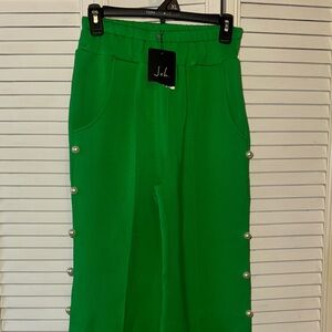 Joh. Oh Vibrant Green Trousers